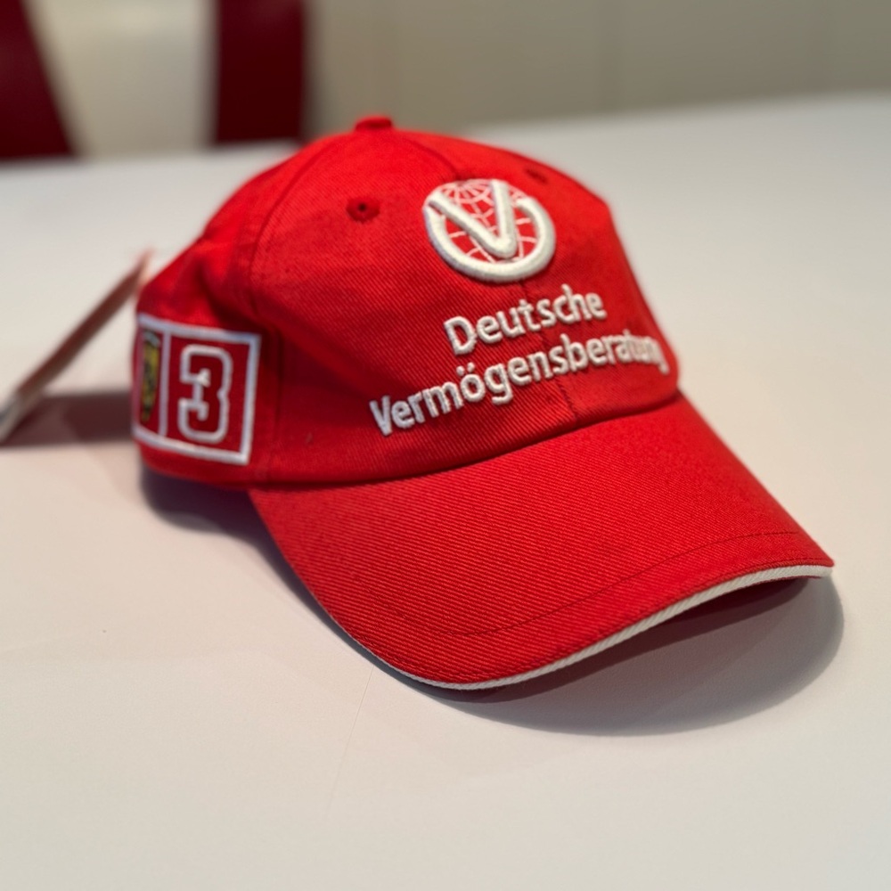 Ferrari Michael Schumacher F1 Embroidered Baseball Cap